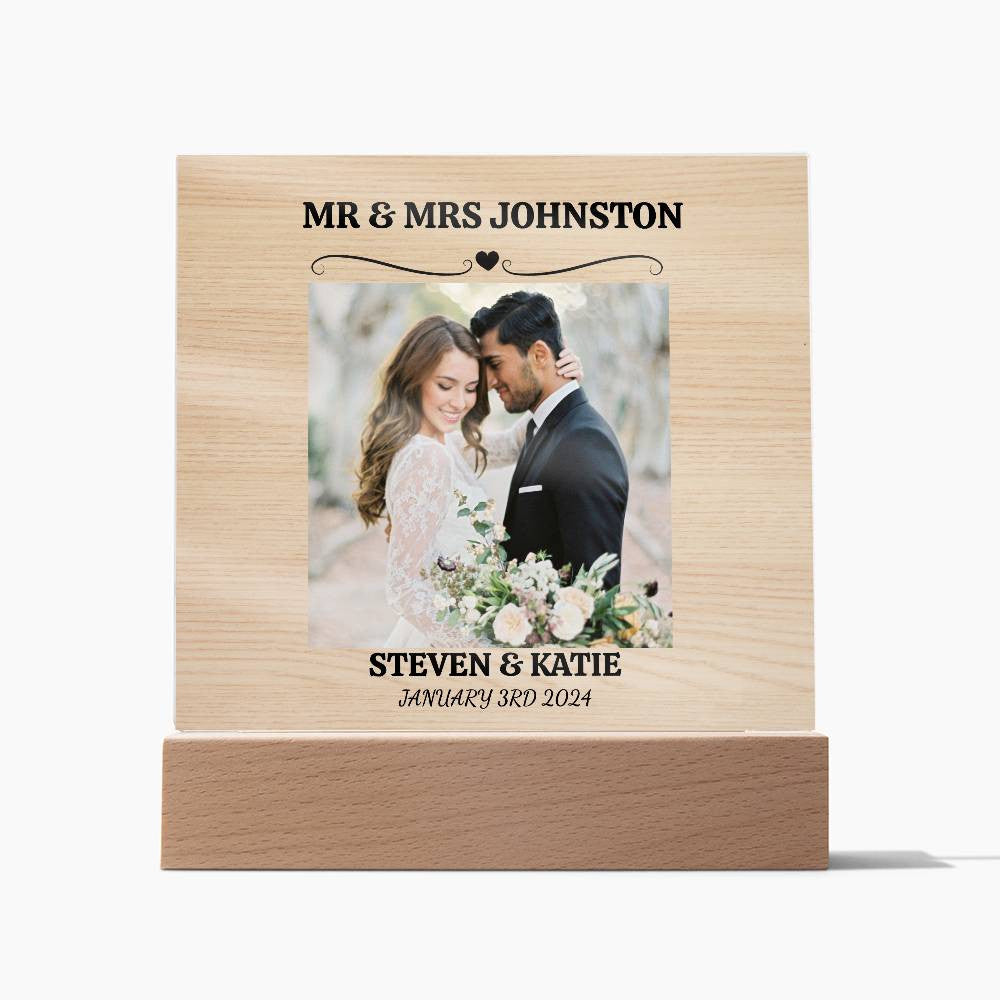 Acrylic Square Plaque