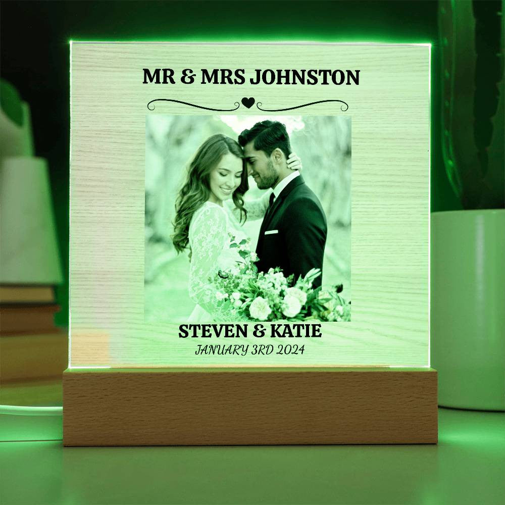 Acrylic Square Plaque