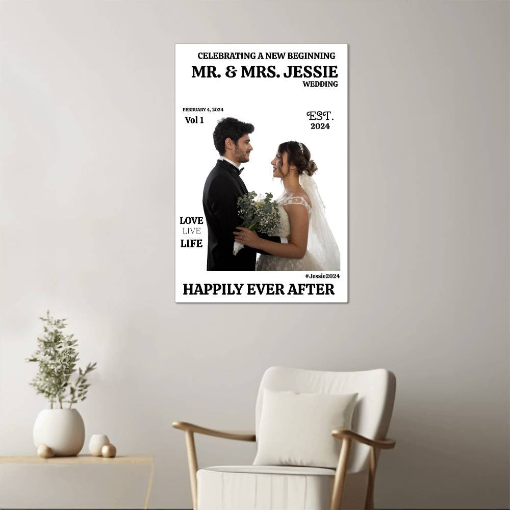 High Gloss Metal Art Print (2:3)