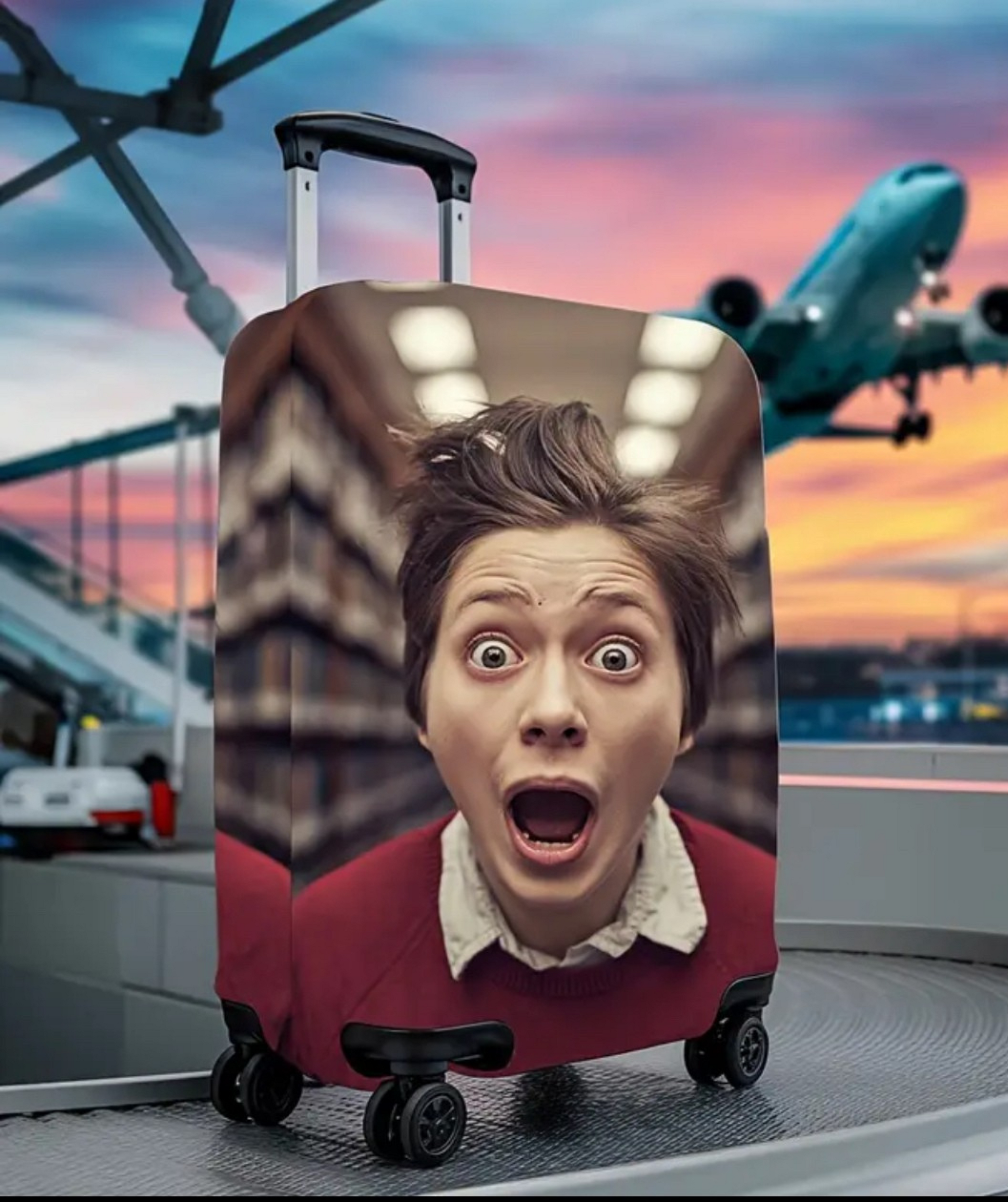 Personalized Luggage Cover- Photo Upload