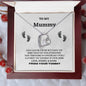 To My Mummy- Forever Heart Necklace