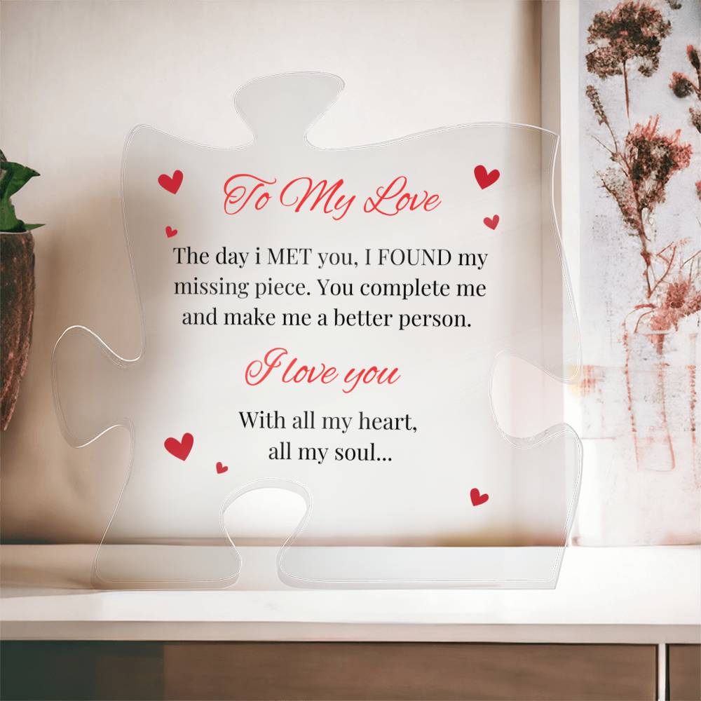 To My Love Puzzle
