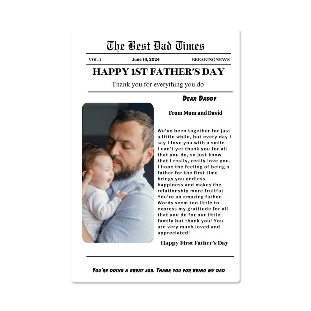 Best DAD times- First Father&