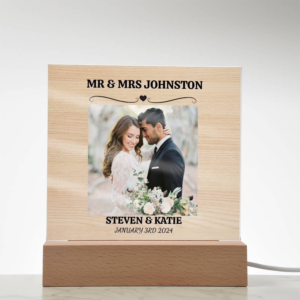 Acrylic Square Plaque