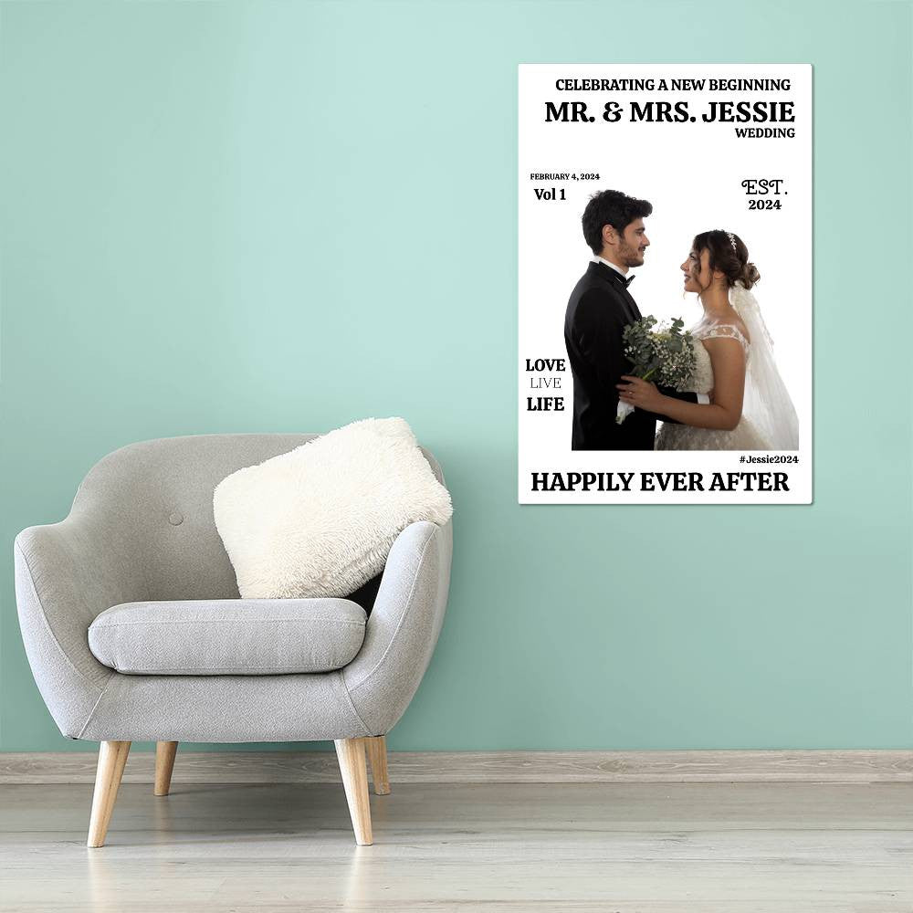 High Gloss Metal Art Print (2:3)