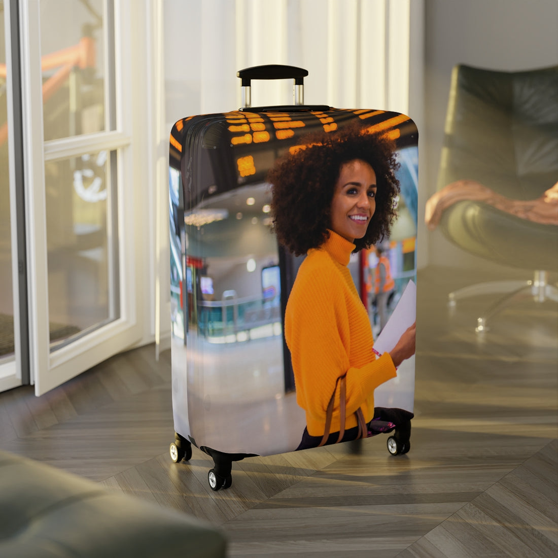 Personalized Luggage Cover- Photo Upload