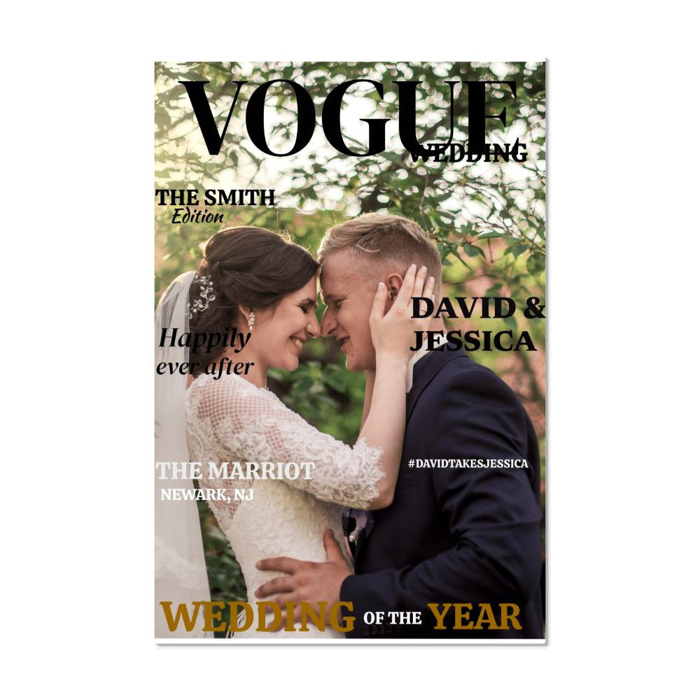 Vogue Weddings: High Gloss Metal Art Print (2:3)