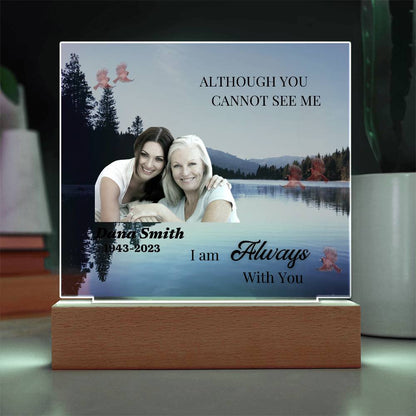 Personalized Memorial Acrylic Square Plaque