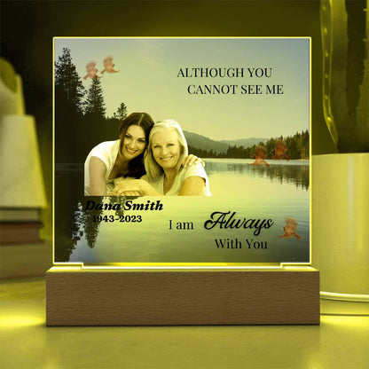 Personalized Memorial Acrylic Square Plaque