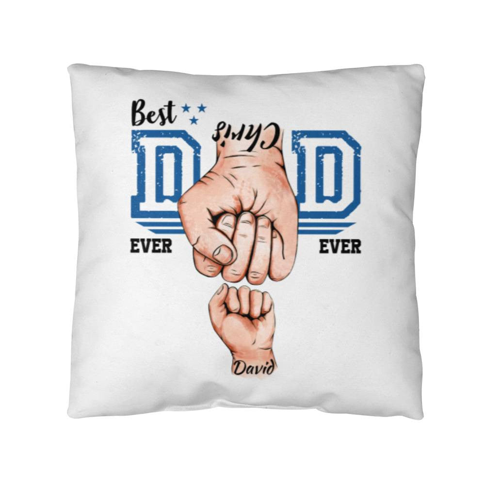 Best DAD EVER- Fist Bump- Classic Pillow