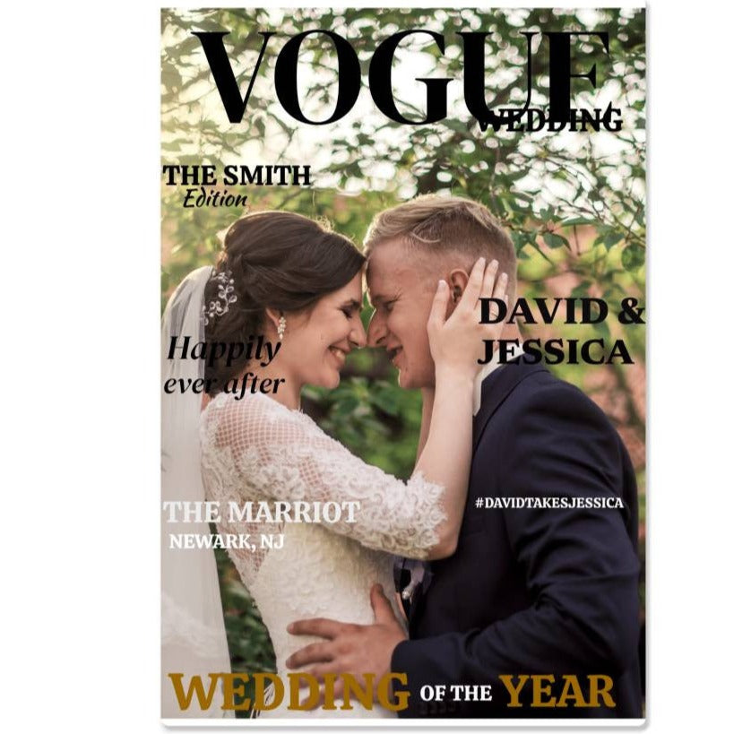 Vogue Weddings: High Gloss Metal Art Print (2:3)