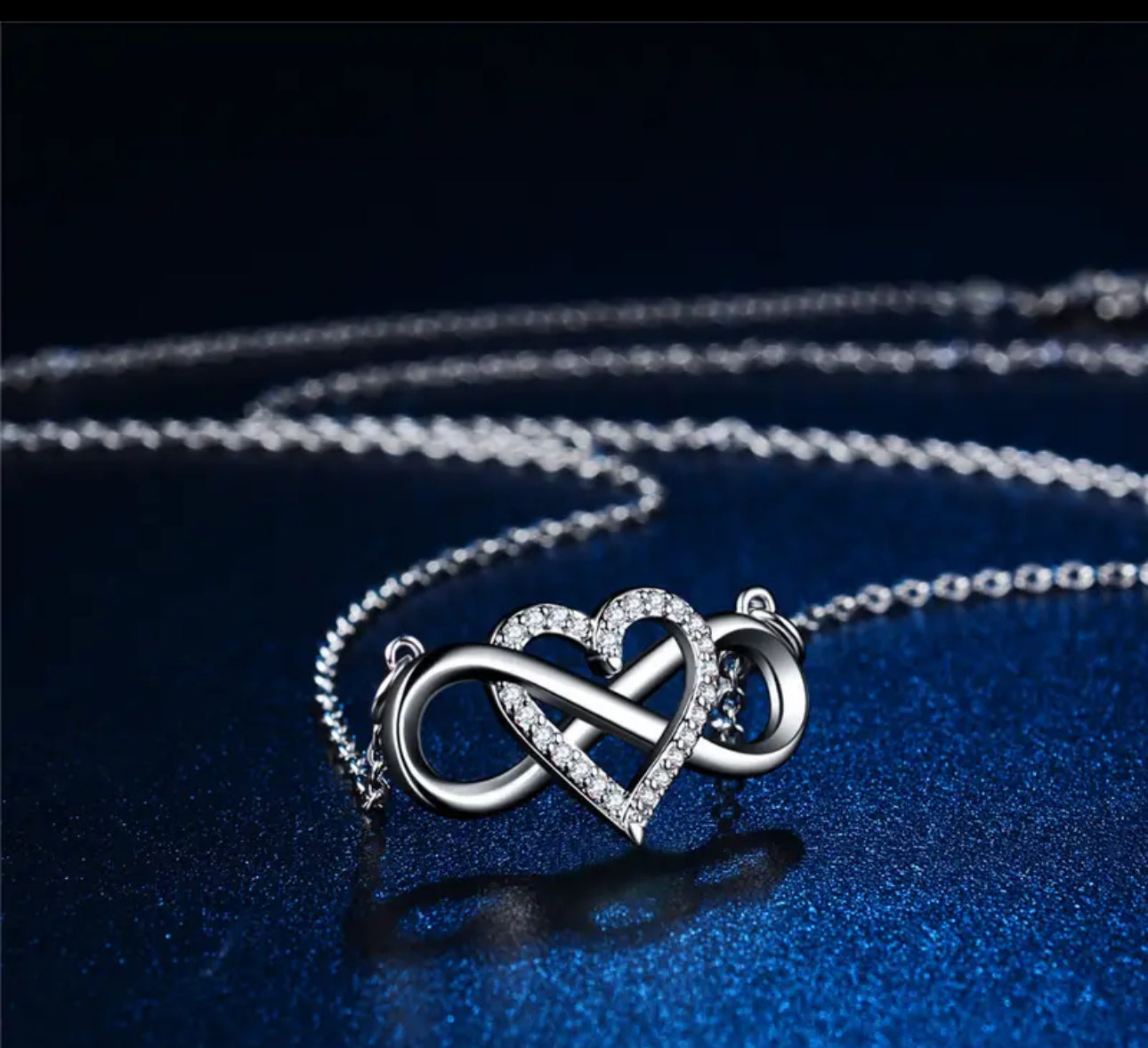 Eternal Love Infinity Heart Necklace