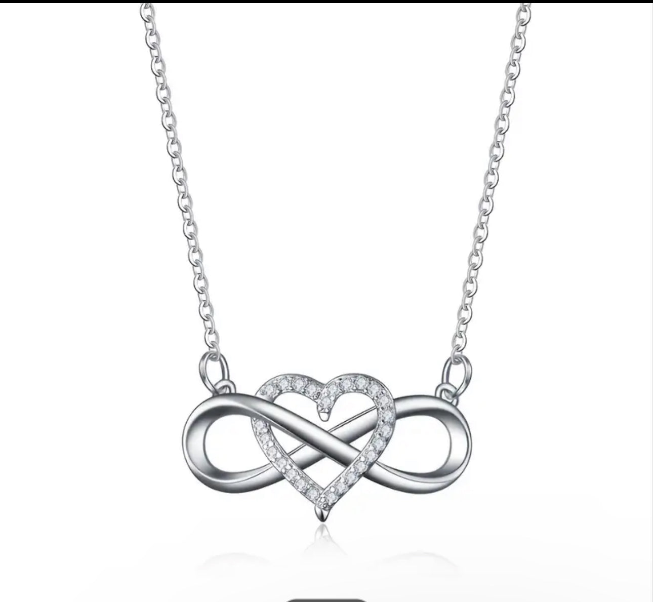 Eternal Love Infinity Heart Necklace