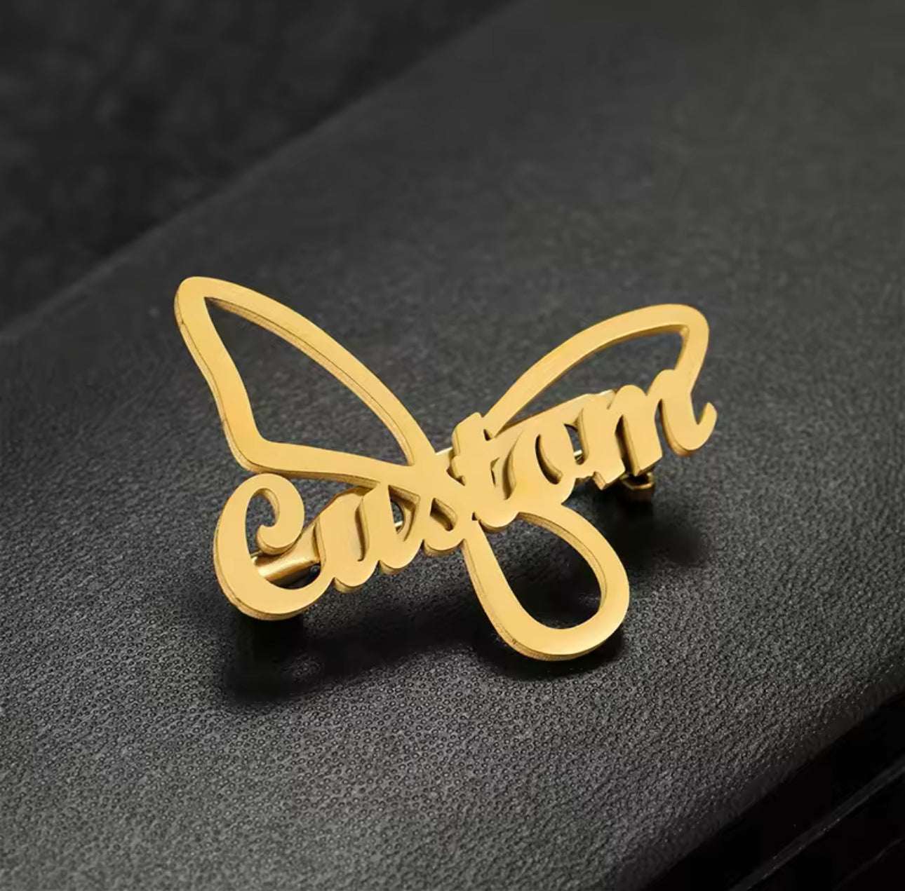 Custom Name Brooch/Lapel Pins