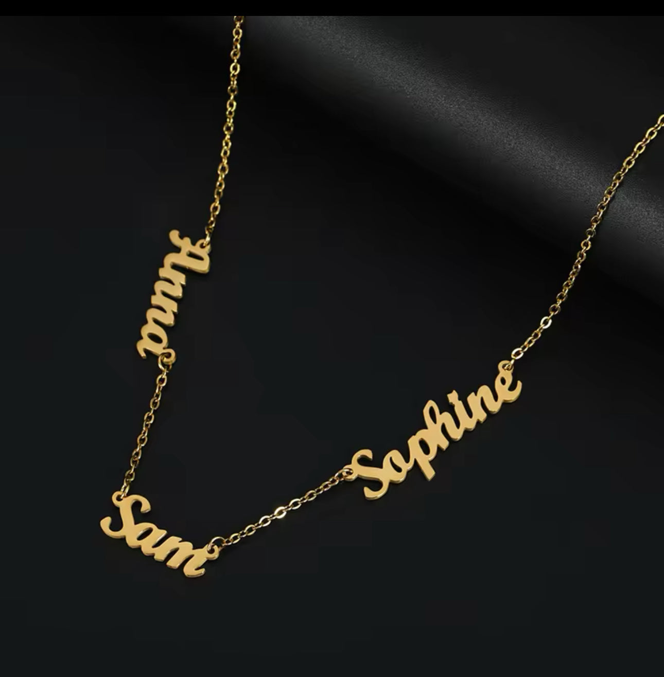 Multiple Name Personalized Necklace