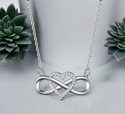 Eternal Love Infinity Heart Necklace