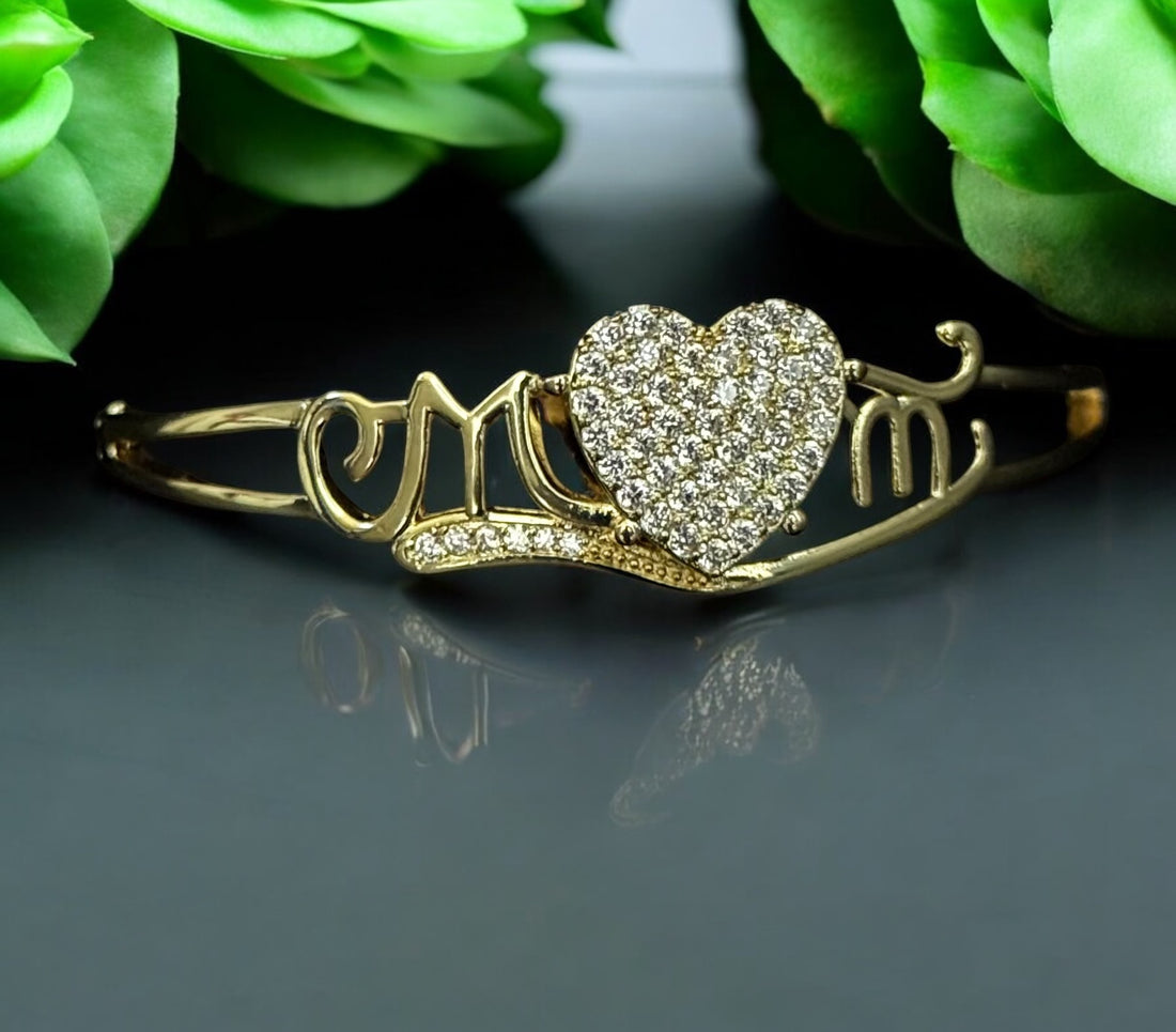 Mom Heart Bracelet