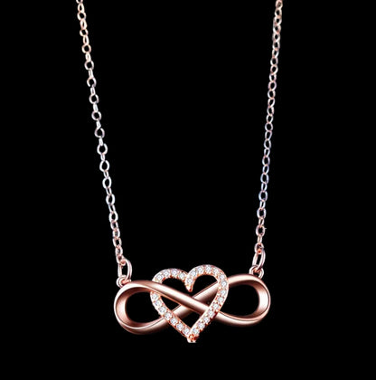 Eternal Love Infinity Heart Necklace