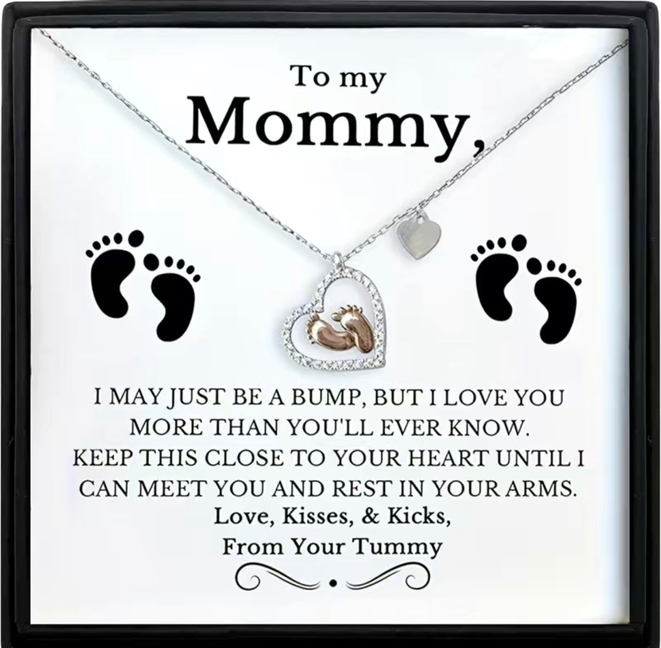 To my Mom- Feet Neclace