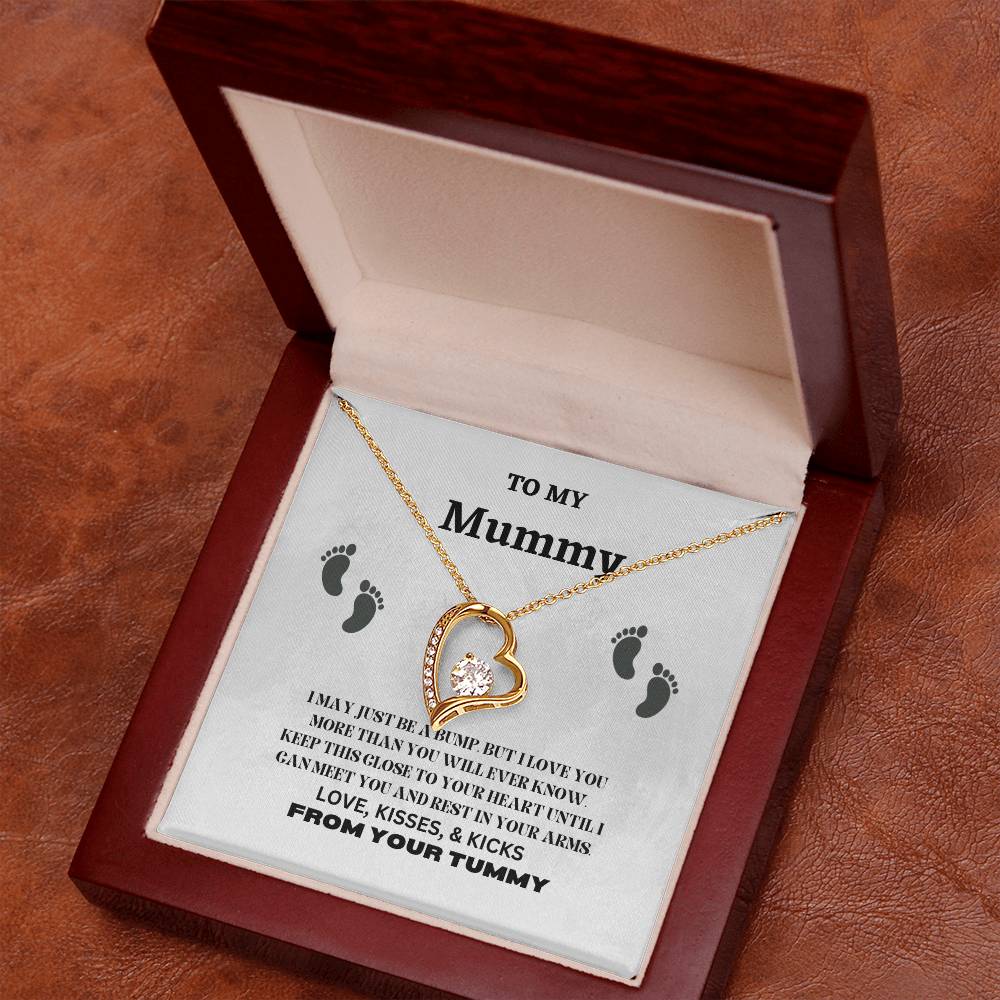 To My Mummy- Forever Heart Necklace