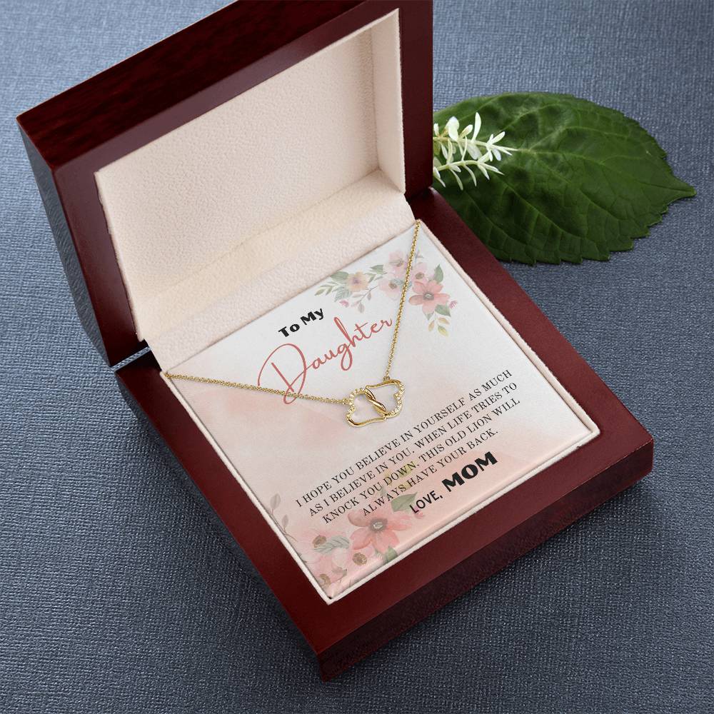 To My Daughter- Everlasting Love Necklace