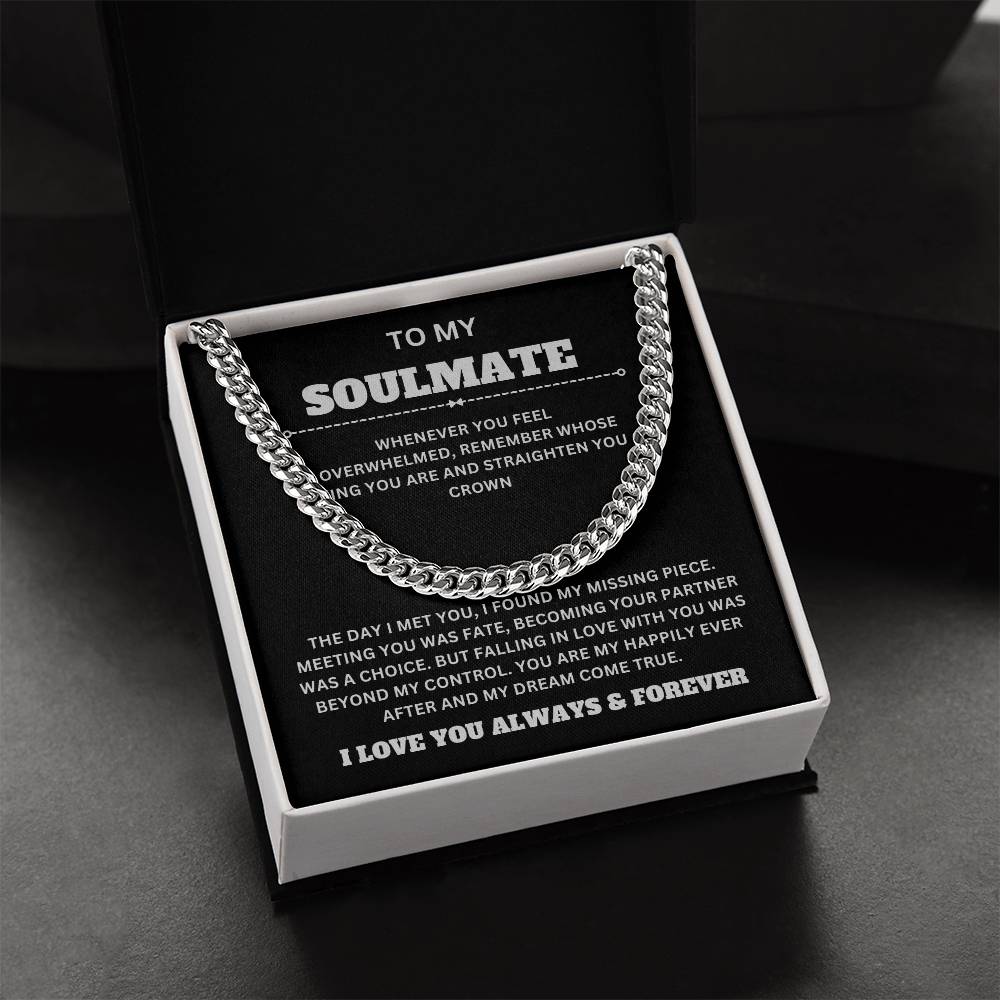 To My Soulmate- Necklace