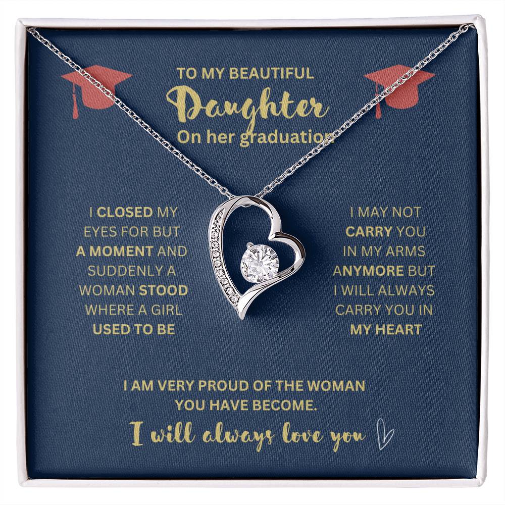 To My Daughter- Forever Love Necklace