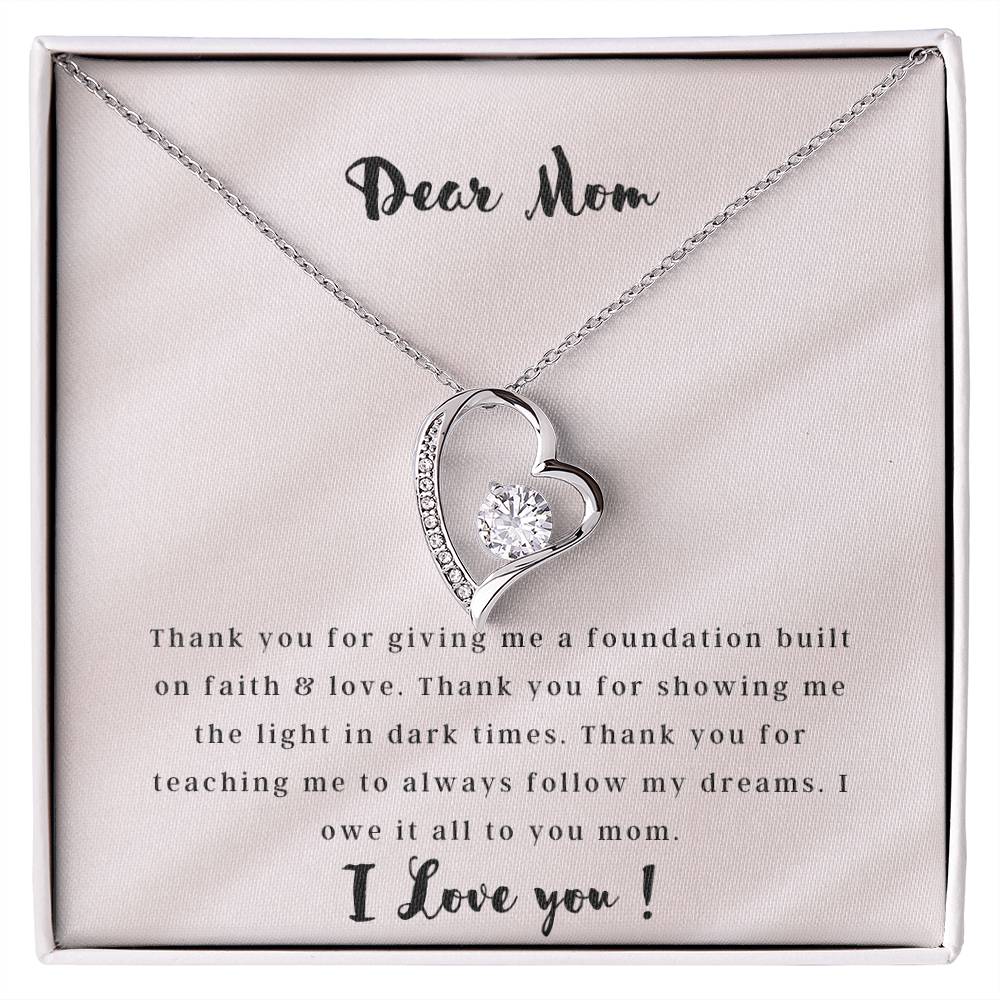 Dear Mom- Forever Love Necklace