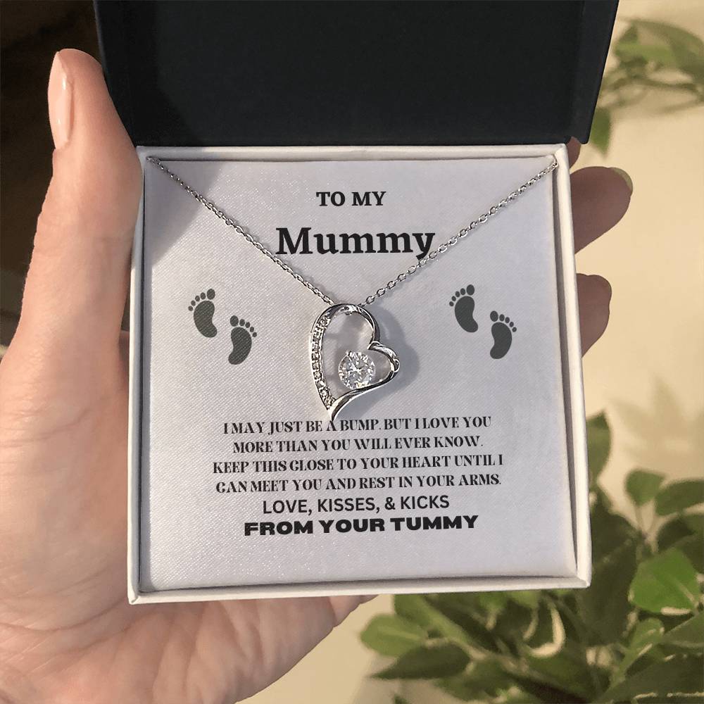 To My Mummy- Forever Heart Necklace