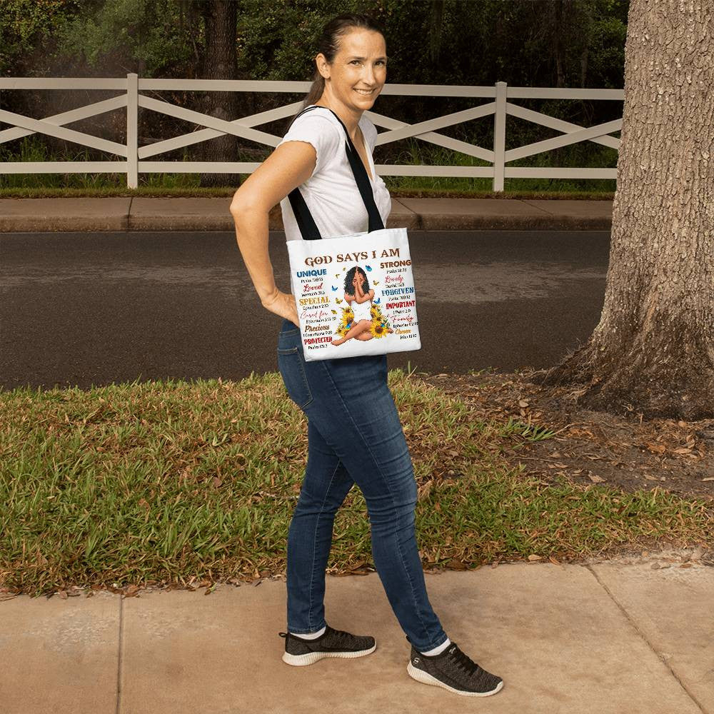 God Says I Am- Classic Tote Bag