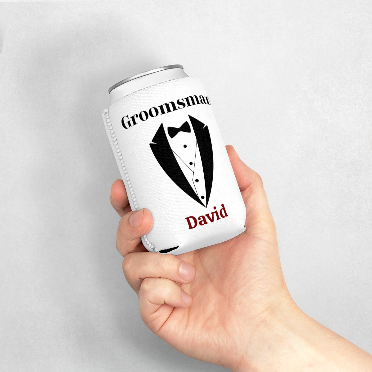 Groom Party Can Cooler Sleeve