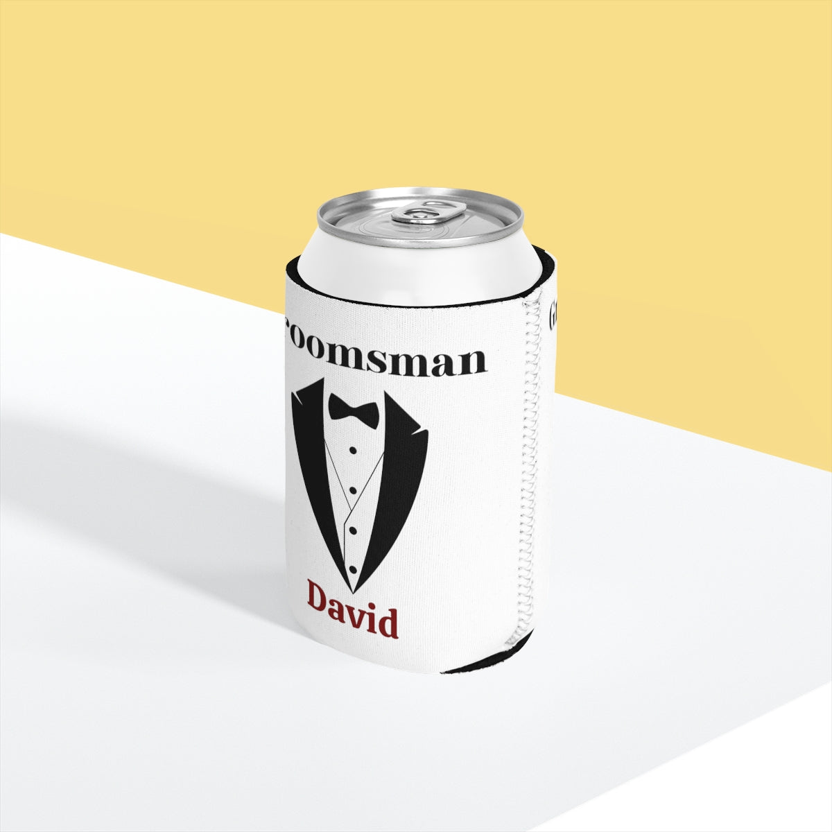 Groom Party Can Cooler Sleeve