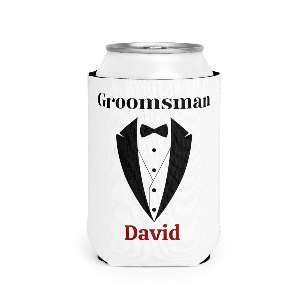 Groom Party Can Cooler Sleeve