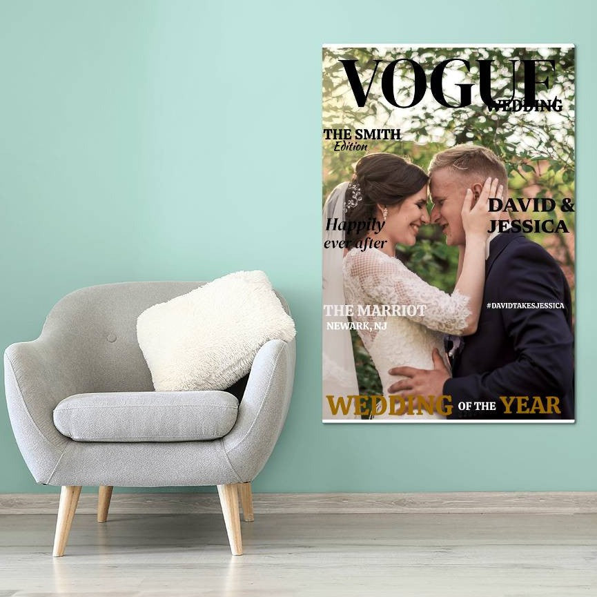 Vogue Weddings: High Gloss Metal Art Print (2:3)