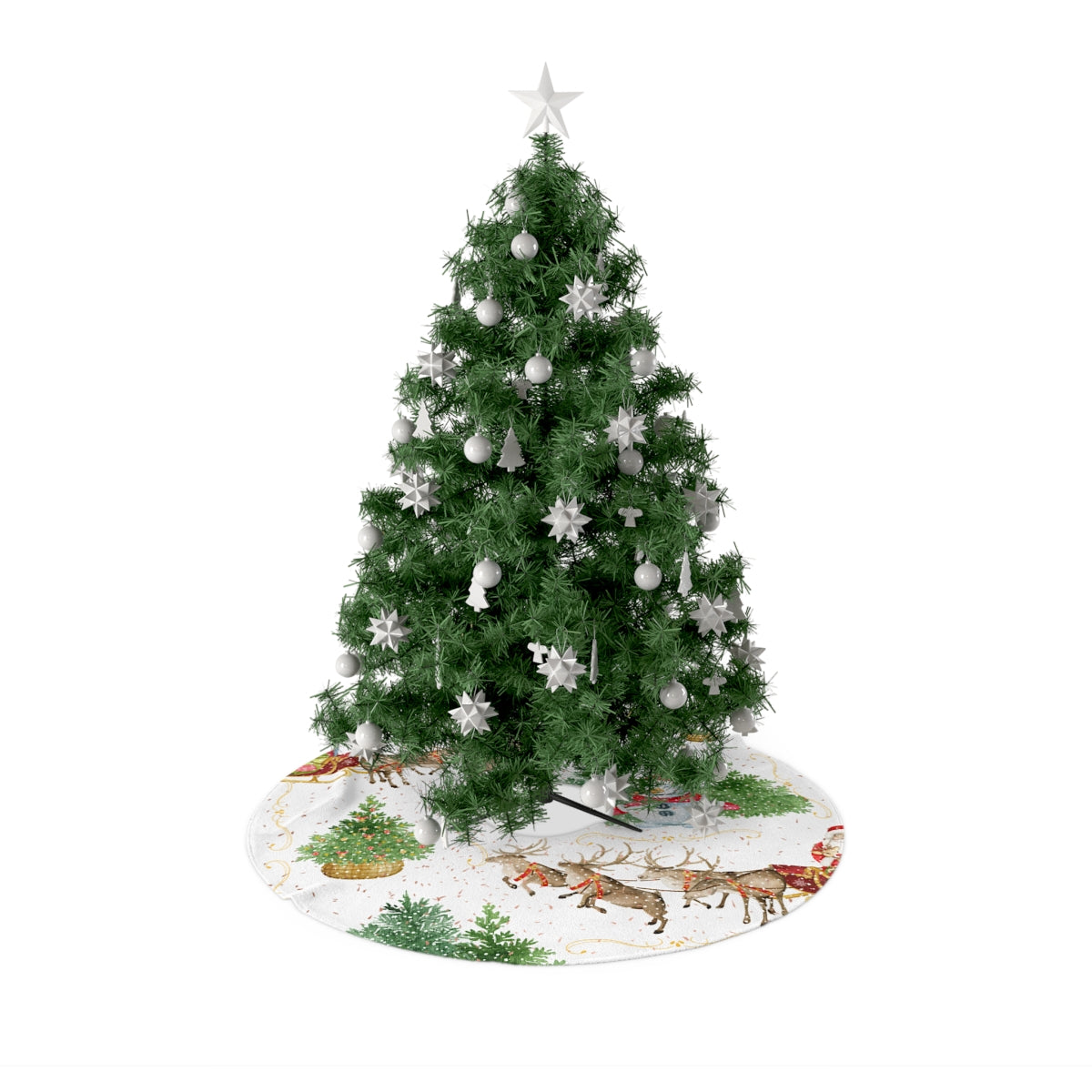 The Night Before Christmas Holiday Christmas Tree Skirts