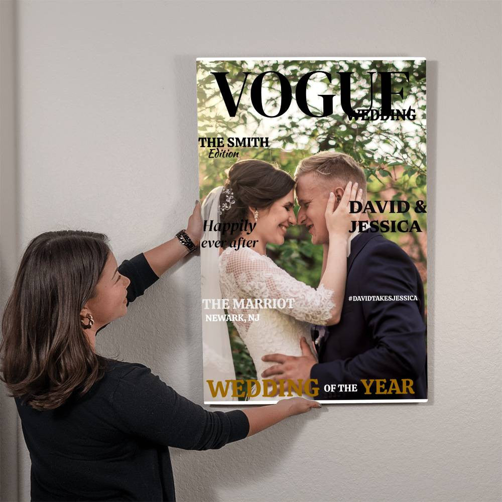 Vogue Weddings: High Gloss Metal Art Print (2:3)