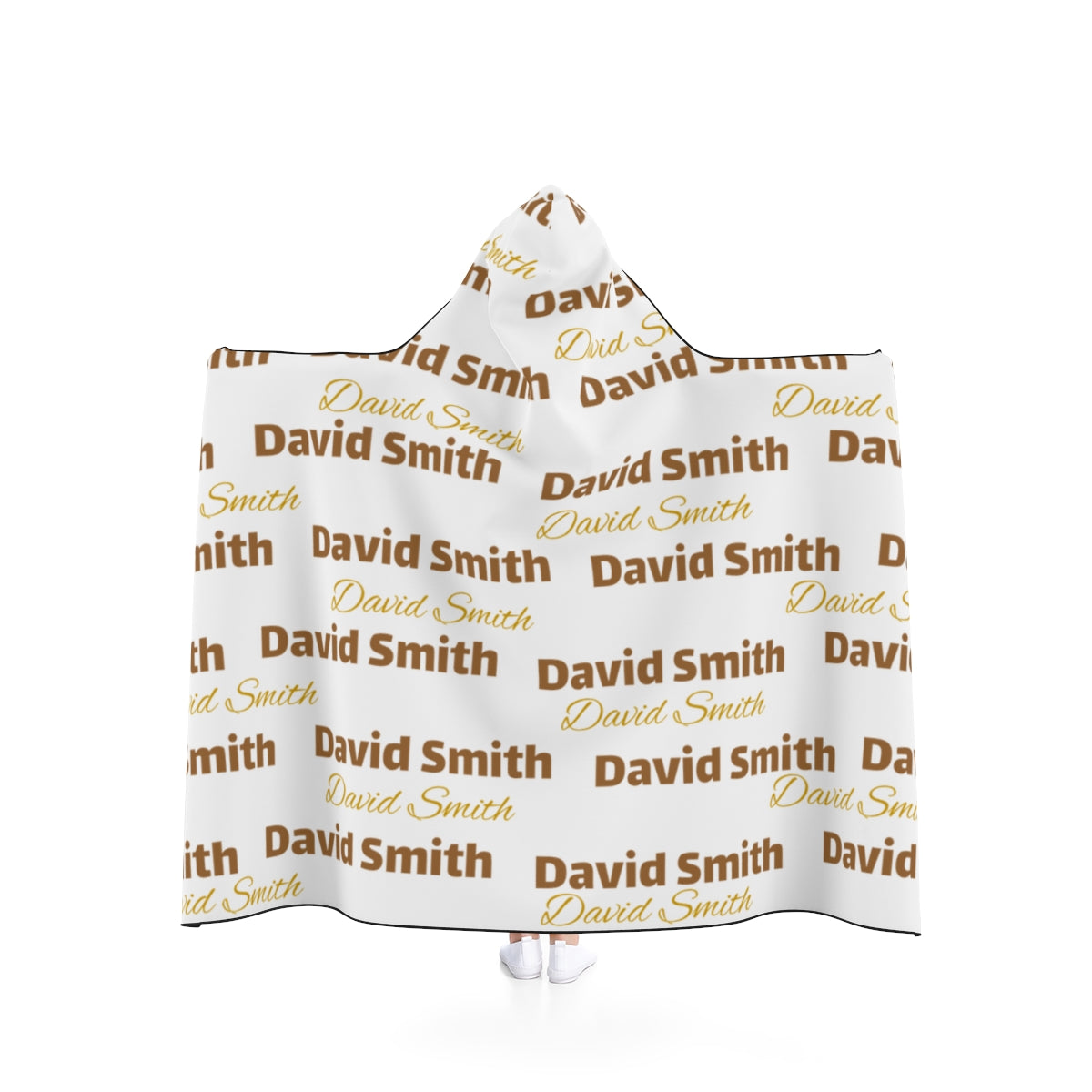 Personalized Name Hooded Blanket