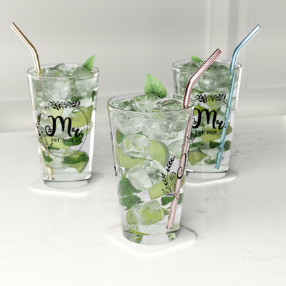 Wedding Glassware- Mr &amp; Mrs