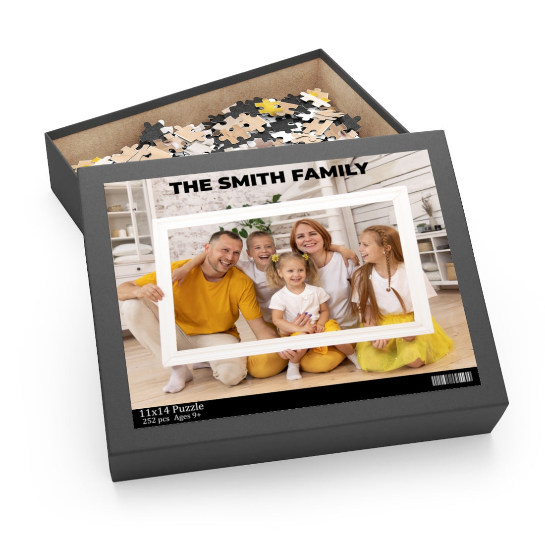 Personalized Family Puzzle (120, 252, 500-Piece)