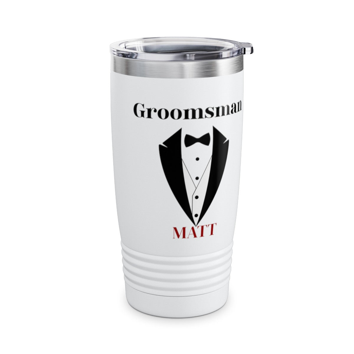 Team Groom Ringneck Tumbler, 20oz