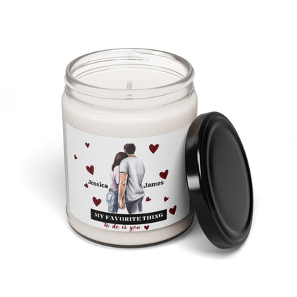 Personalized Scented Soy Candle, 9oz