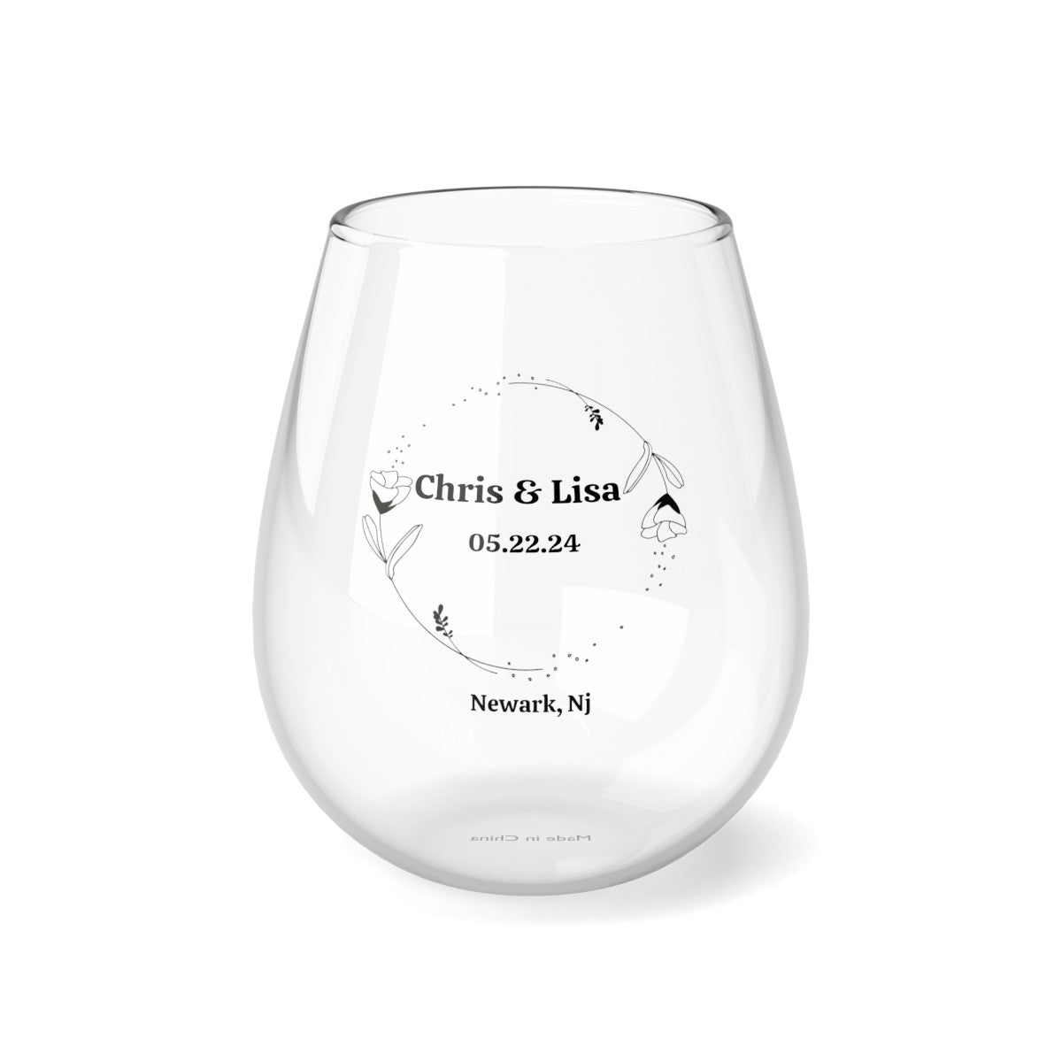 Stemless Wine Glass, 11.75oz