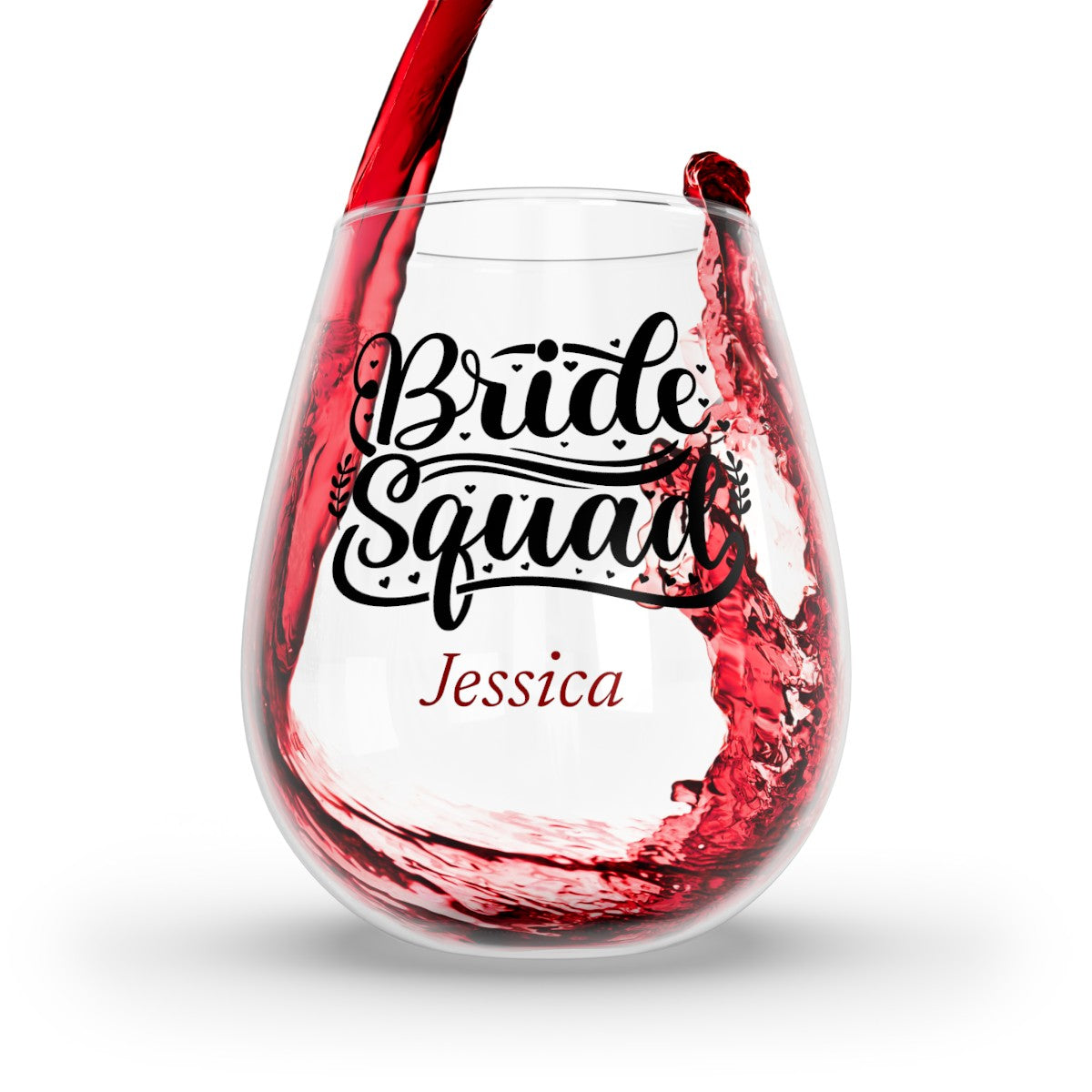 Bridal Party Squad- Glassware