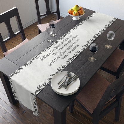 Personalized Table Runner (Cotton, Poly)