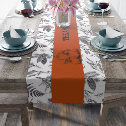 Personalized Family Table Runner (Cotton, Poly)