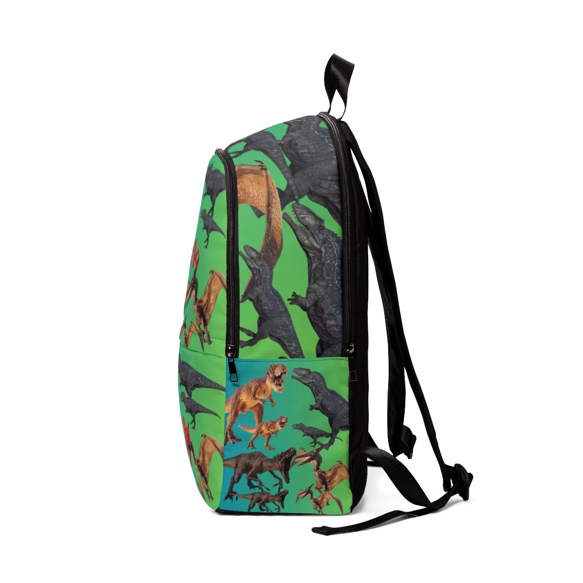 Personalized Kids School Backpack Lunch Bag Pencil Case- Dinosaur Event