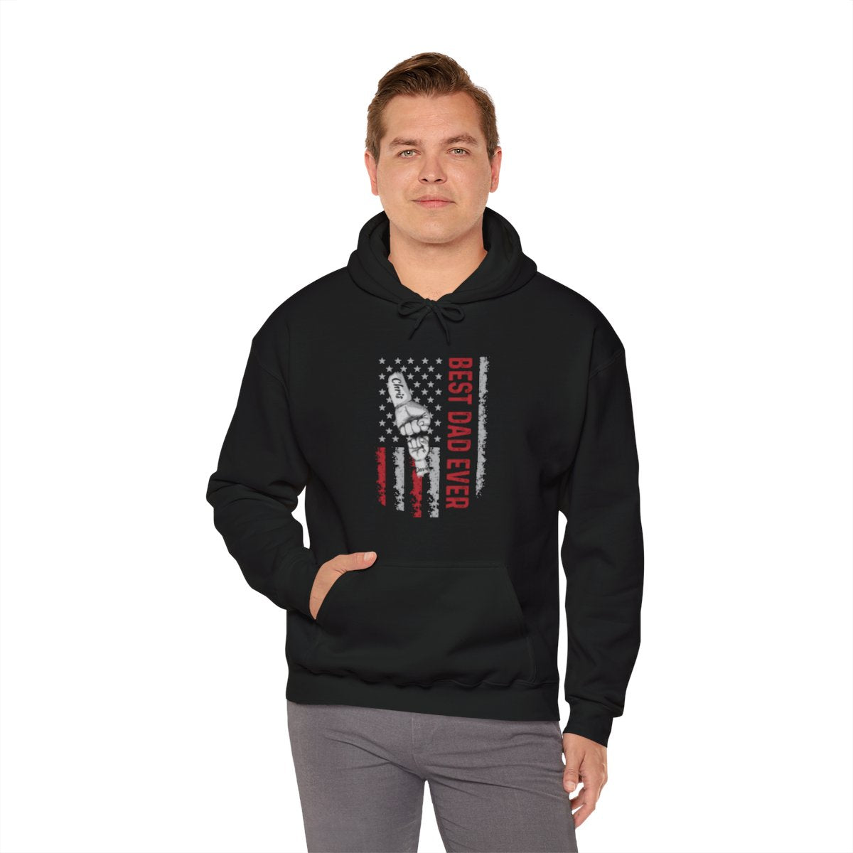 Best DAD -Unisex Heavy Blend™ Hooded Sweatshirt