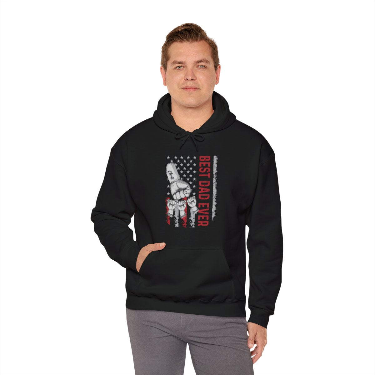 Best DAD -Unisex Heavy Blend™ Hooded Sweatshirt