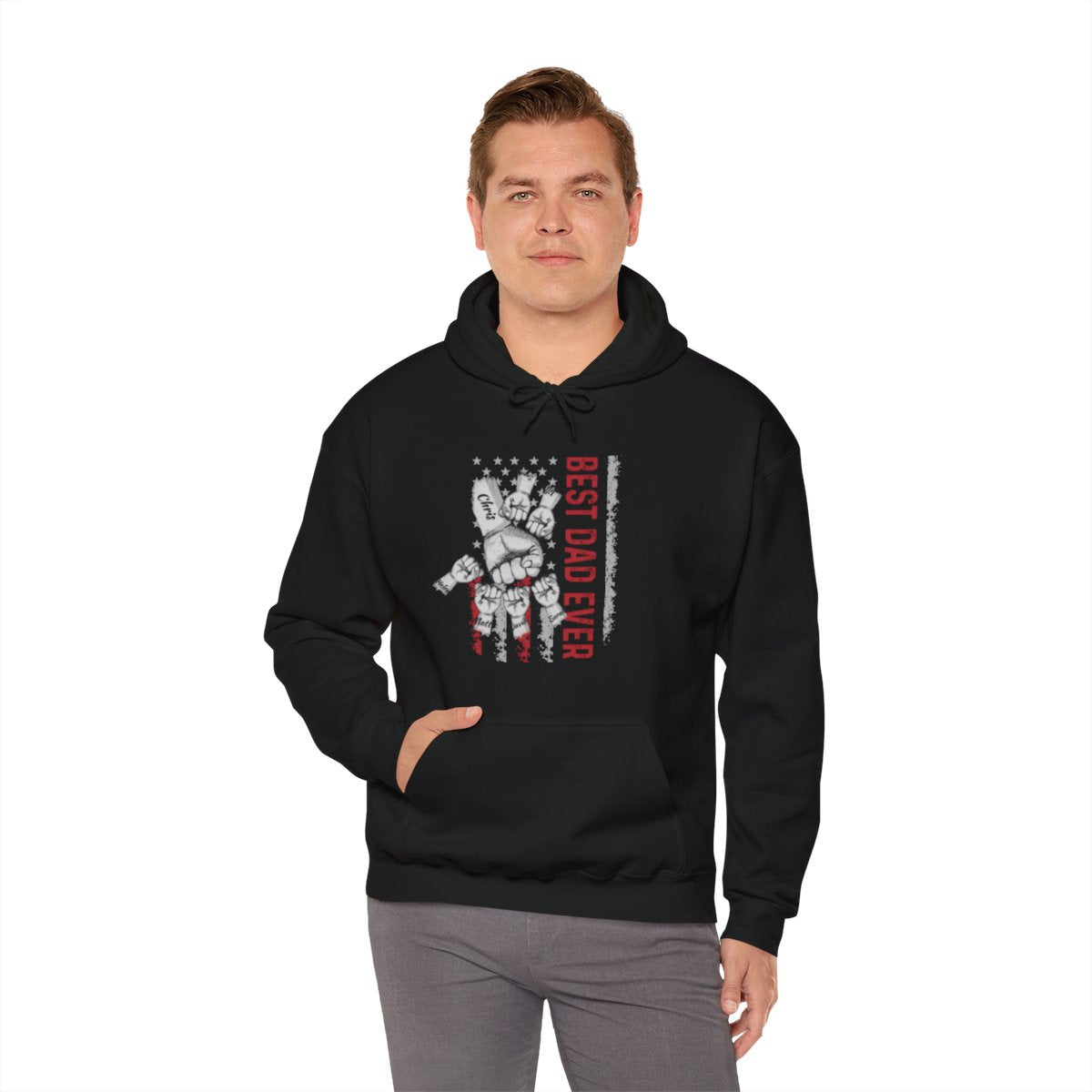 Best DAD -Unisex Heavy Blend™ Hooded Sweatshirt