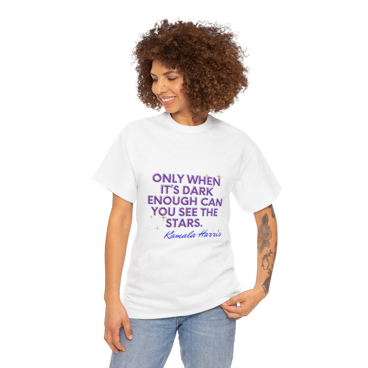 See the stars- Unisex Heavy Cotton Tee